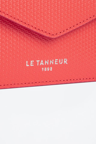 Porte-cartes en cuir Emilie Rose