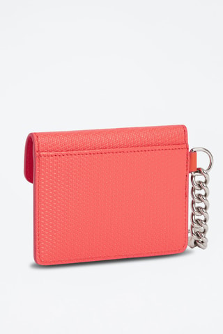 Porte-cartes en cuir Emilie Rose