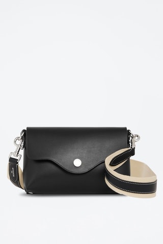 Bolso de mano de piel Neo Negro