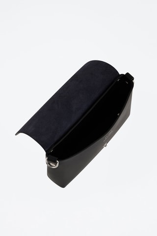 Bolso de mano de piel Neo Negro