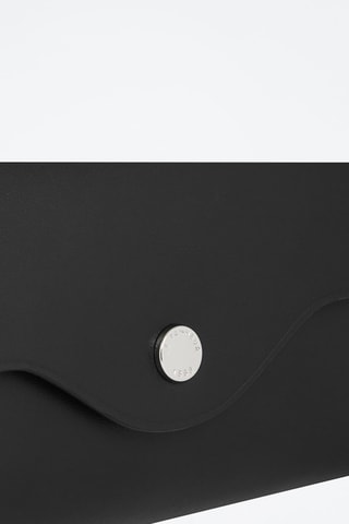Bolso de mano de piel Neo Negro