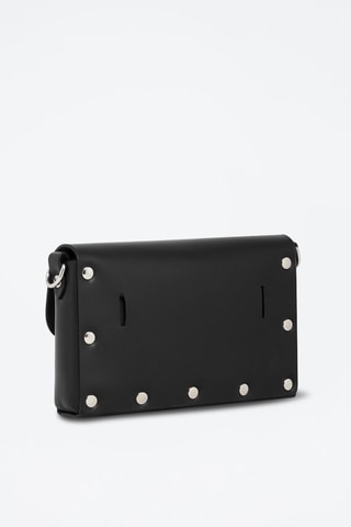 Bolso de mano de piel Neo Negro