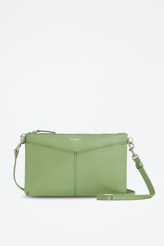 Bolso de mano de piel Charlotte Verde