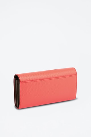 Bolso de mano de piel Emilie Rosa