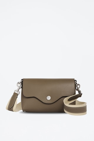 Bolso de mano de piel Neo Marrón