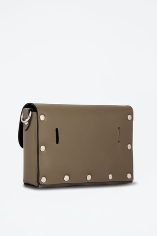 Bolso de mano de piel Neo Marrón