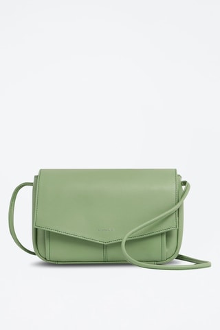 Bandolera de piel Charlotte Verde
