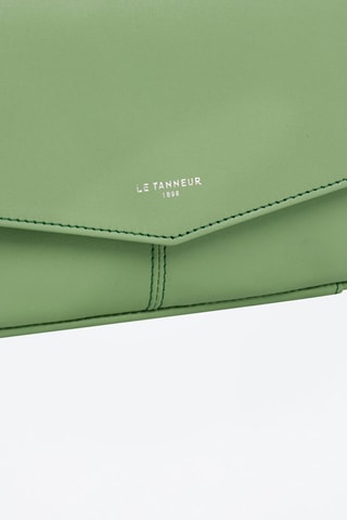 Bandolera de piel Charlotte Verde