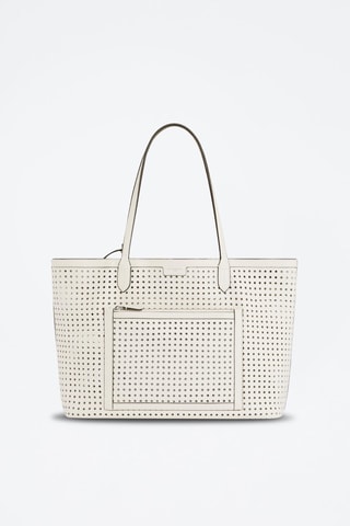 Bolsos shopper de piel Louise Blanco