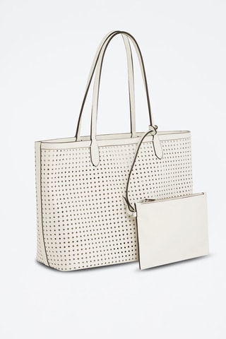 Bolsos shopper de piel Louise Blanco