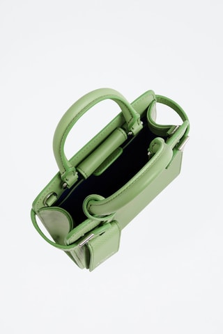 Bolso pequeño de piel Emilie Verde