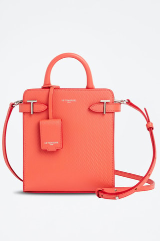Bolso pequeño de piel Emilie Coral
