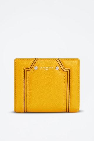 Cartera pequeña de piel Ella - Amarillo