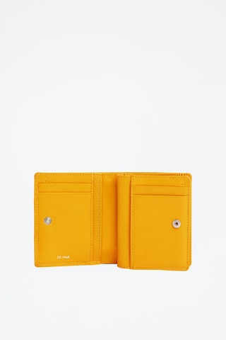 Cartera pequeña de piel Ella - Amarillo