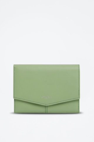 Cartera de piel Charlotte Verde