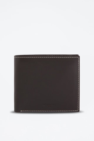 Cartera de piel Léon Marrón