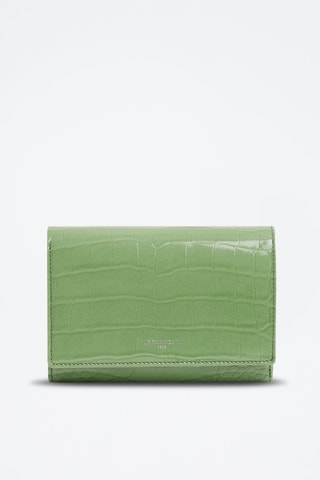 Cartera de piel Emilie Verde