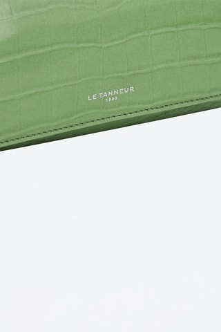 Cartera de piel Emilie Verde