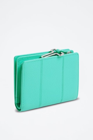 Cartera de piel Juliette - Turquesa
