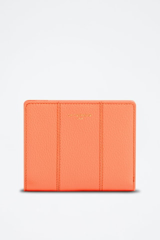 Cartera de piel Juliette - Melocotón