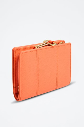 Cartera de piel Juliette - Melocotón