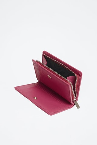 Cartera de piel Ella - Rosa