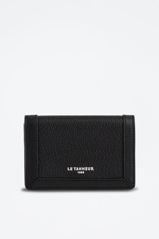 Monedero de piel Max Negro