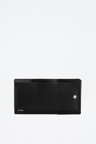 Monedero de piel Max Negro