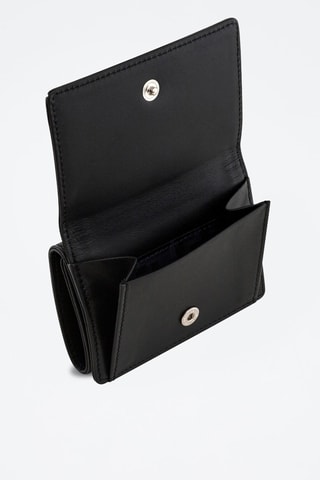 Monedero de piel Max Negro