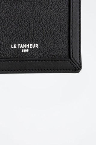 Monedero de piel Max Negro