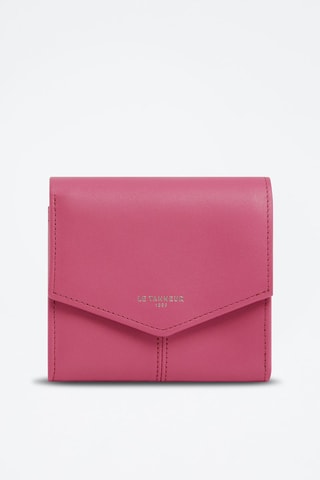 Monedero pequeño de piel Charlotte Rosa