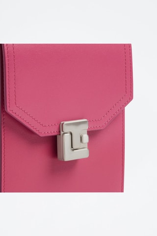 Funda de teléfono de piel plena flor Rose - Rosa