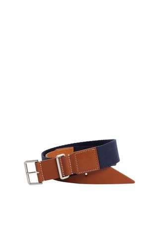 Ceinture en cuir - Marron
