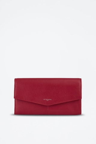 Cartera de piel Charlotte Rosa