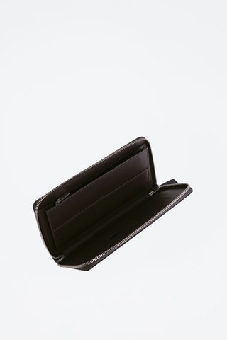 Cartera de piel Albert Marrón