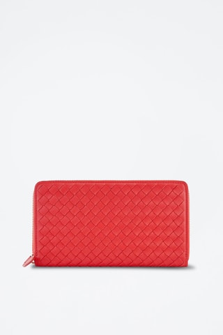 Cartera de piel Juliette Frambuesa