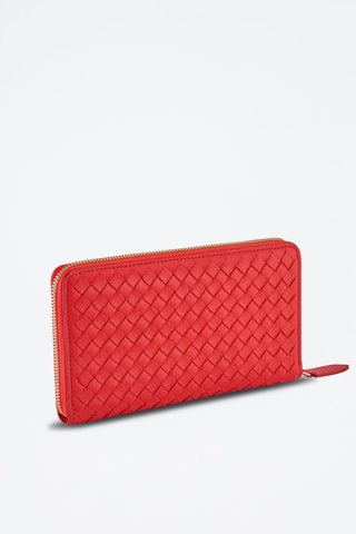 Cartera de piel Juliette Frambuesa