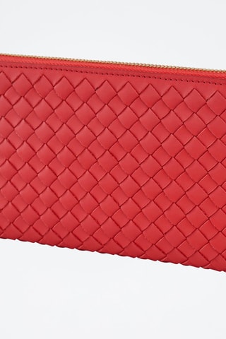 Cartera de piel Juliette Frambuesa