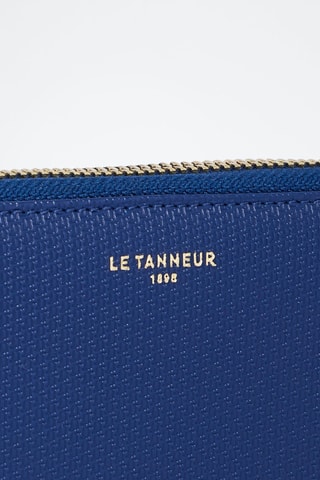 Cartera de piel Emilie Índigo