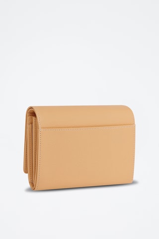 Cartera de piel - Beige