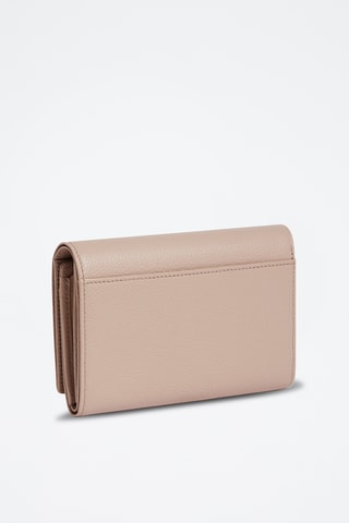 Cartera de piel - Beige