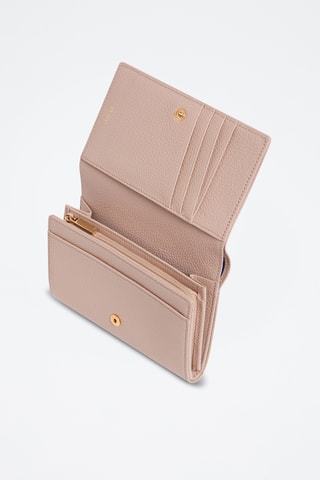 Cartera de piel - Beige