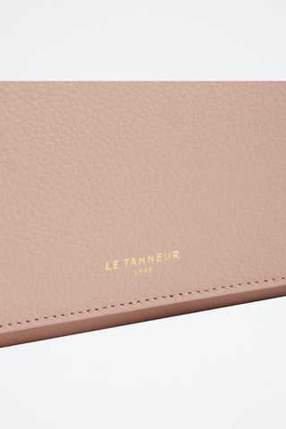Cartera de piel - Beige