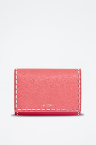 Cartera de piel - Rosa