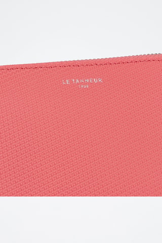 Cartera de piel - Rosa
