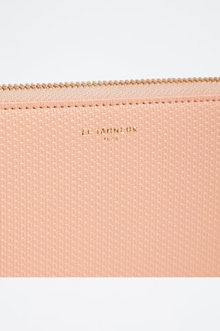 Cartera de piel - Rosa pastel