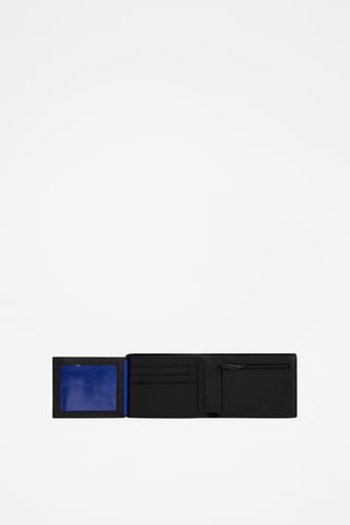Cartera de piel - Negro