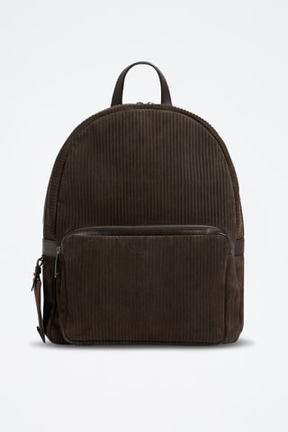 Mochila de piel - Marrón