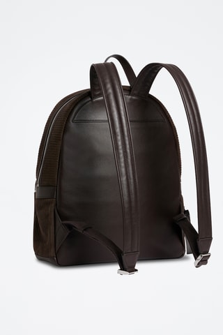Mochila de piel - Marrón