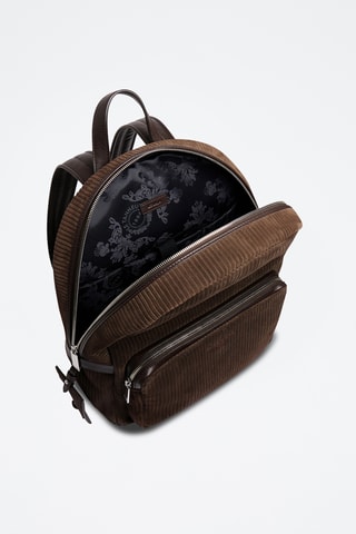 Mochila de piel - Marrón